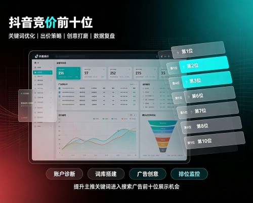 四会抖音搜索竞价